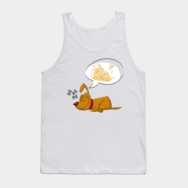 Sweet Dream are Made of Cheese Tank Top by JaunzemsR